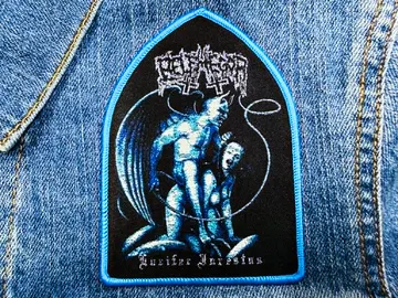 BELPHEGOR…  Woven Patch  (black death)    Austria  (1707)