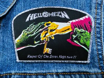 HELLOWEEN…  Woven Patch  (heavy metal)    Germany   (294)