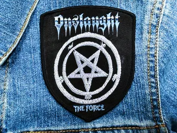 ONSLAUGHT…  Woven Patch  (thrash metal)   U.K  (2089)