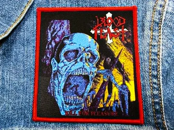 BLOOD FEAST…  Woven Patch  (death thrash)   U.S.A  (3410)