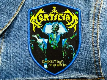 MORTICIAN…  Woven Patch  (brutal death)    U.S.A   (2930)