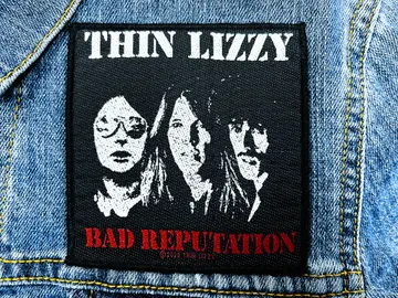 THIN LIZZY…  Official Woven Patch  (classic rock)   Ireland   (582)