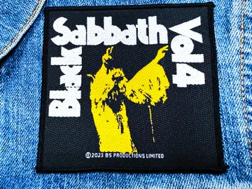 BLACK SABBATH…  Official Woven Patch  (nwobhm)    U.K   (655)