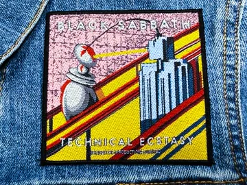 BLACK SABBATH…  Official Woven Patch  (nwobhm)    U.K   (3378)