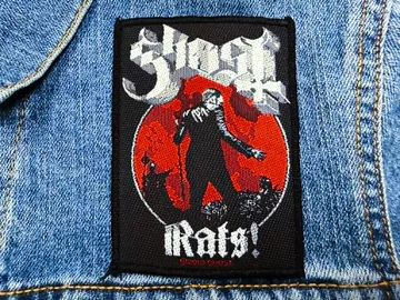 GHOST…  Official Woven Patch  (heavy rock)    Sweden   (RAZA22)