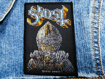 GHOST…  Official Woven Patch  (heavy rock)    Sweden   (RAZA28)