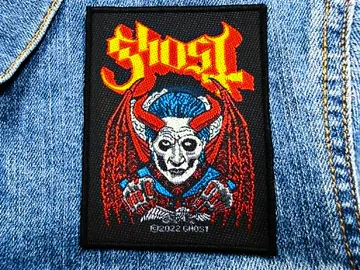 GHOST…  Official Woven Patch  (heavy rock)    Sweden   (RAZA31)