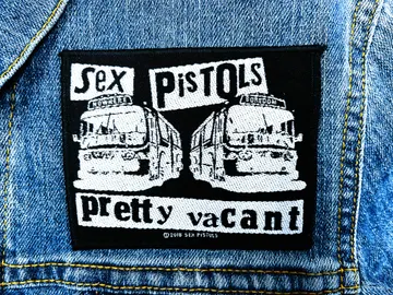 SEX PISTOLS…  Official Woven Patch  (punk rock)    U.K   (RAZA23)