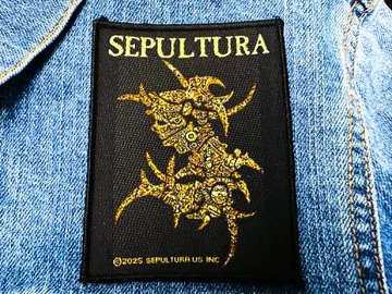 SEPULTURA…  Official Woven Patch (death thrash)    Brazil   (RAZA33)