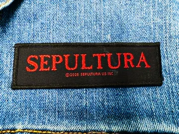 SEPULTURA…  Official Woven Patch (death thrash)    Brazil   (RAZA29)