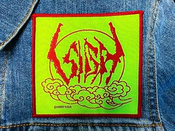 SIGH…  Official Woven Patch (black metal)    Japan   (RAZA32)