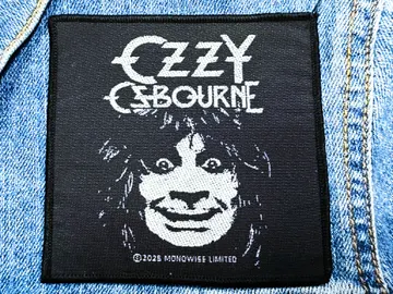 OZZY OSBOURNE…  Official Woven Patch  (heavy metal)    U.K   (RAZA38)