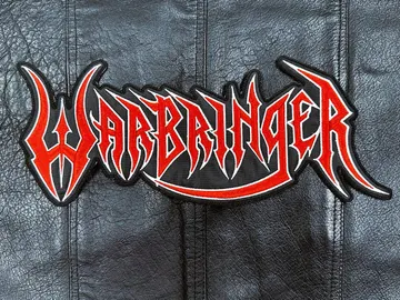 WARBRINGER… Embroidered Backpatch   (thrash metal)   U.S.A   494