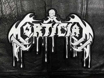 MORTICIAN… Embroidered Backpatch   (brutal death)   U.S.A   177