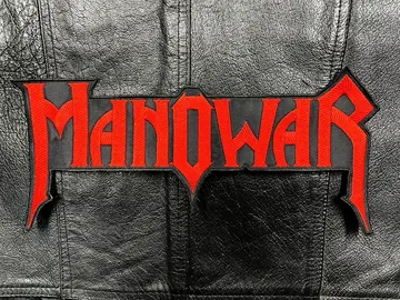 MANOWAR… Embroidered Backpatch   (heavy metal)   U.S.A   409
