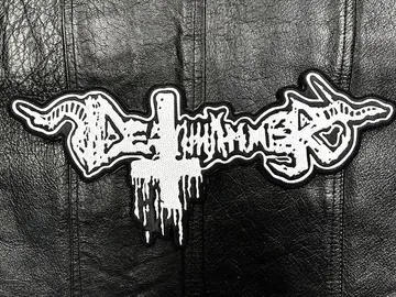 DEATHHAMMER… Embroidered Backpatch   (black thrash)   Norway   447