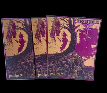 Psalm 9 Woven Back Patch