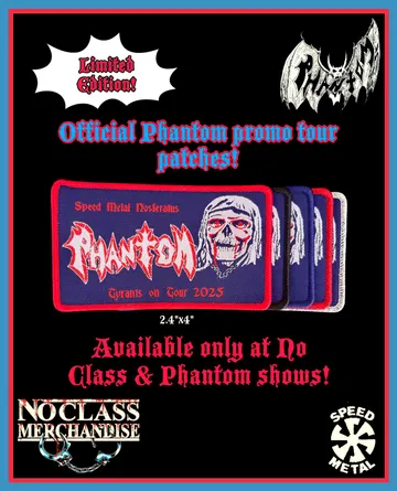 Phantom – Tyrants on Tour Limited Edition Patch