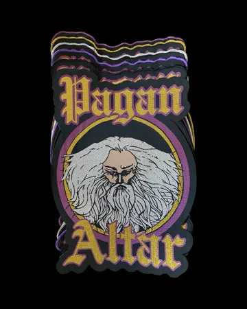 Päğâņ Äļțář Woven Back Patch