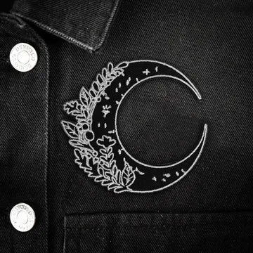 Floral Moon Patch