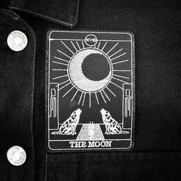 The Moon Tarot Patch
