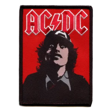 ACDC Angus Poster Patch Metal Music Collectable Sublimated Embroidered Iron-on