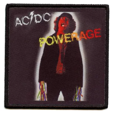 ACDC Powerage Album Patch Rock Band Music Sublimated Iron On