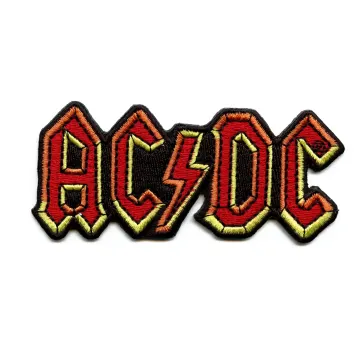 ACDC Rock Band Iron On Patch