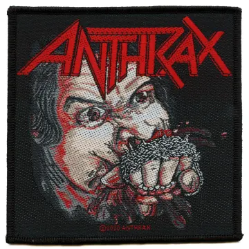 Anthrax Rock Band Patch Fistful of Metal Woven Sew On