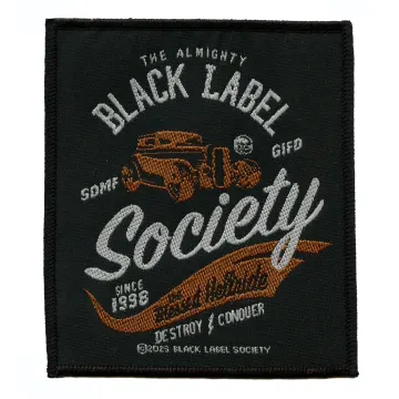 Black Label Society Album Cover Patch The Blessed Hellride Woven Sew On
