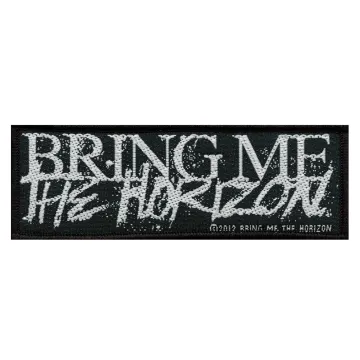 Bring Me The Horizon Horror Logo Patch Heavy Metal Band Woven Sew On