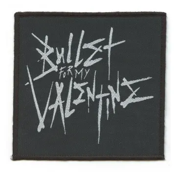 Bullet For My Valentine Patch Logo Alternative Rock Woven Sew On