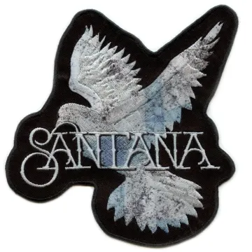Carlos Santana Dove Patch Latin Psychedelic Rock Embroidered Iron On