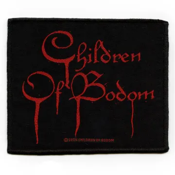 Children of Bodom Patch Band Name Logo Woven Sew On