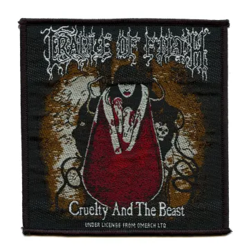 Cradle Of Filth Album Patch Heavy Art Band Woven Sew On