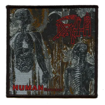 Death Human Album Patch Metal Rock Band Woven Sew On
