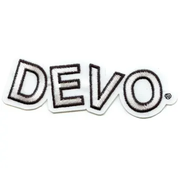 Devo Band Logo Patch New Wave Music Embroidered Iron On