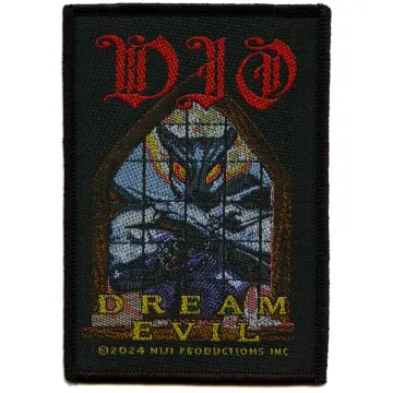 Dio Dream Evil Patch Rock Band Mascot Woven Sew On