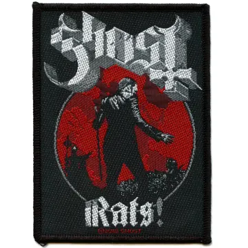 Ghost Rats Album Patch Heavy Metal Band Woven Sew On