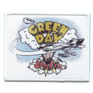 Green Day Band Patch Dookie Album Cover Sublimated Iron On