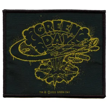 Green Day Dookie Album Patch Punk Rock Band Woven Sew On