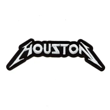 Houston Rock Band Logo Iron On Patch