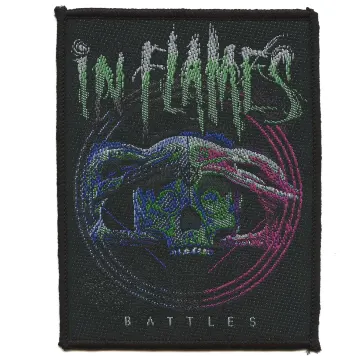In Flames Battles Patch Heavy Metal Band Woven Sew On