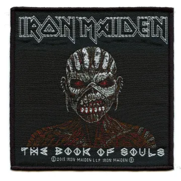 Iron Maiden The Book Of Souls Woven Sew On Patch