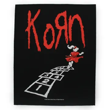 Korn Follow The Leader Patch Nu-Metal Band XL DTG Printed Sew On