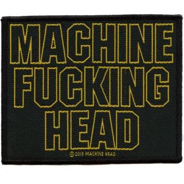 Machine Head Band Patch Machine Fu**ing Head Woven Sew On