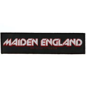 Maiden England Strip Patch Iron Maiden Metal Band Woven Sew On