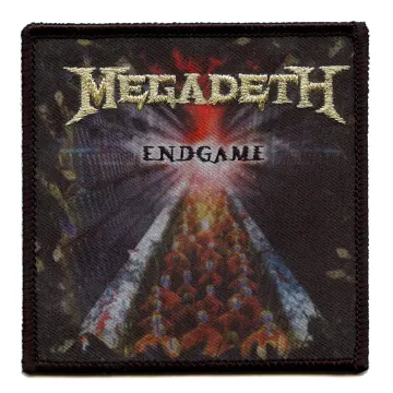 Megadeth Patch Endgame Cover Embroidered Iron On