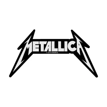 Metallica Classic Logo Patch Rock Metal Band Woven Sew On