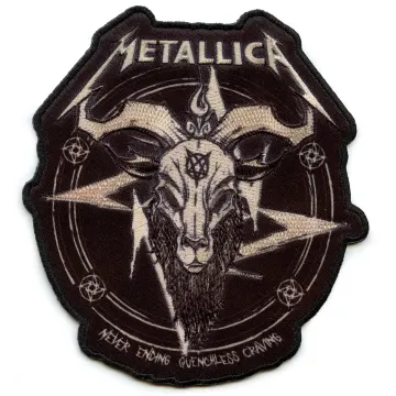 Metallica Darkness Son Patch Heavy Metal Band Sublimation Embroidered Iron-On